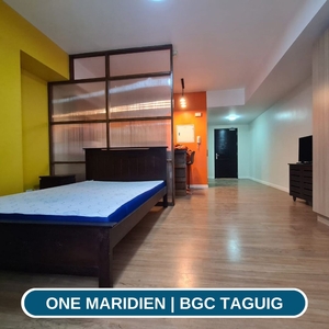 BELOW MARKET VALUE SPACIOUS STUDIO UNIT FOR SALE ON ONE MARIDIEN BGC TAGUIG on Carousell