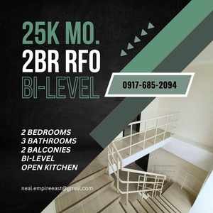 BEST 2BR! RFO BI-LEVEL 25K MON. LIPAT AGAD RENT TO OWN CONDO IN PASIG on Carousell