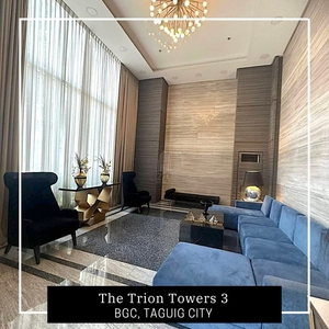 Brand New 2BR Corner Unit for Sale in The Trion Towers 3