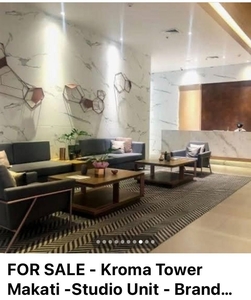 Brand New and Fully Fitted Studio Condo for Sale in KromaTower Makati on Carousell