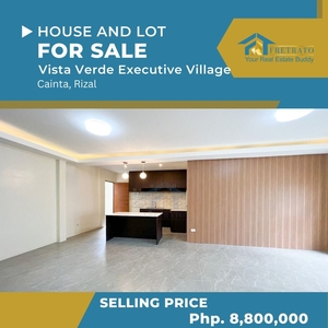 Brand New Bungalow 4 Bedroom House and Lot For Sale in Vista Verde Cainta Rizal on Carousell