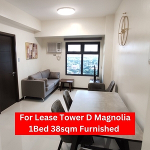 Brand New For Lease 1Bed 38sqm Tower D Magnolia New Manila near Robinsons Magnolia ICA Xavier St Paul Gilmore QC on Carousell