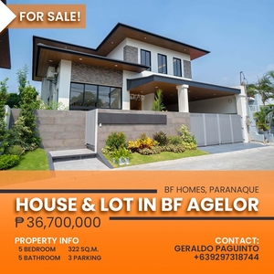 Brand New House and Lot For Sale in BF Home Paranaque - BF Homes Near Aguirre Presidents Ave Lopez on Carousell