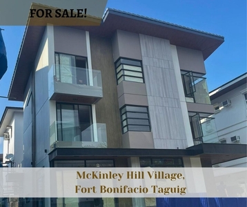 Brand New House and Lot For Sale in McKinley Hill Village