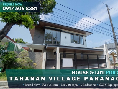 Brand New House and Lot FOR SALE in Tahanan Village Parañaque on Carousell