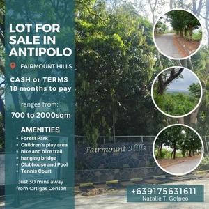 City View at Fairmount Hills Lot For Sale Antipolo on Carousell