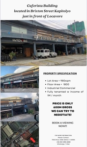 Commercial Building for Sale in Brixton Street - Pasig Area - near Uptopwn BGC on Carousell