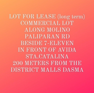 COMMERCIAL Lot for lease on Carousell