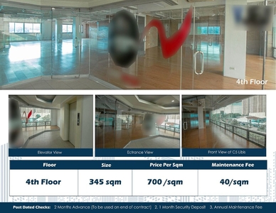 Commercial Office Space for Rent in Quezon City With elevator 345 sqm on Carousell
