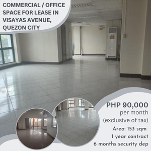 Commercial or Office Space for lease in Visayas Avenue on Carousell