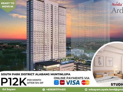 Condo For Sale -Studio Unit Avida Towers Ardane Alabang Muntinlupa City.Invest in the South's Hottest Property on Carousell