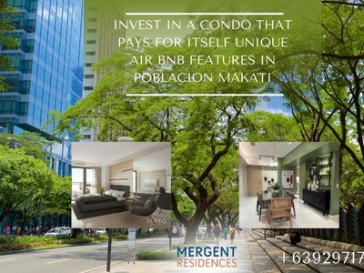 Condo For Sale Studio Unit Invest in the Future of Makati with Mergent Residences Unique Airbnb Feature on Carousell