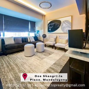 Corner Unit with Balcony 2 Bedroom for Sale in One Shangri-la Place