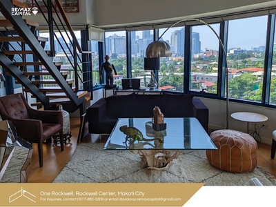 (FOR DIRECT BUYERS ONLY!) Fully-furnished 3BR Loft Unit w/ 2 Parking Slots for Sale in One Rockwell West on Carousell