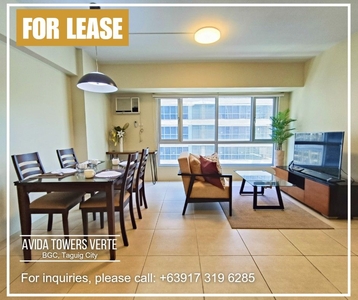 For Lease: 2BR at Avida Towers Verte