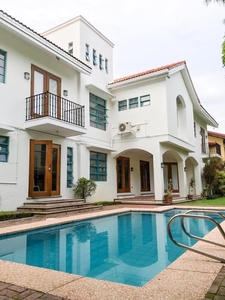 FOR LEASE! 560sqm 4BR House and Lot with Swimming Pool at Ayala Alabang Village on Carousell