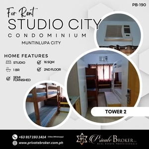 For Lease Studio Unit at Studio City by Filinvest on Carousell