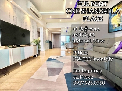 FOR RENT ONE SHANGRI-LA PLACE on Carousell