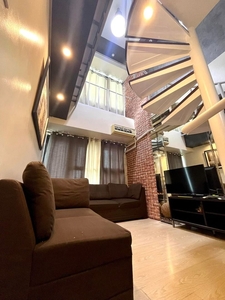 FOR RENT: The Fort Residences 1BR Loft-Type Unit in BGC near Burgos Circle and facing Mind Museum