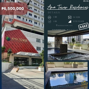 For Sale 1 Bedroom Unit at AMA Tower Residences on Carousell