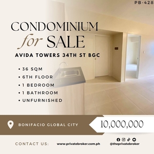 For Sale 1BR unit at Avida Towers 34th Street Bonifacio Global City on Carousell
