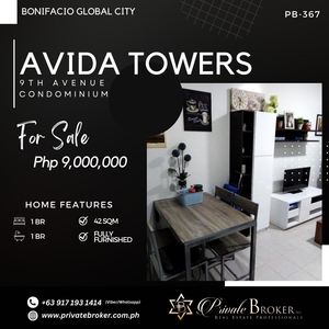 For Sale 1BR with Balcony at Avida Towers BGC 9th Avenue on Carousell
