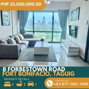 For Sale 2 Bedroom Unit in 8 Forbestown Road with Golf Course View BGC Taguig on Carousell