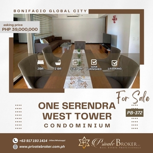 For Sale 2BR Corner Unit at One Serendra on Carousell