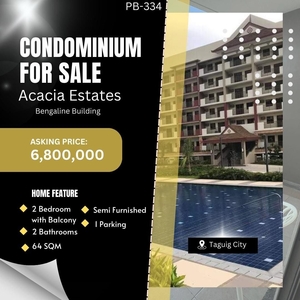 For Sale 2BR Unit with Balcony at Mulberry Place Acacia Estates Taguig on Carousell