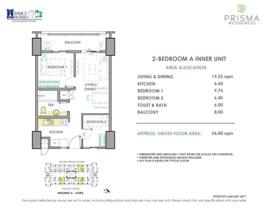 FOR SALE: 2BR with parking in Prisma Residences by DMCI on Carousell