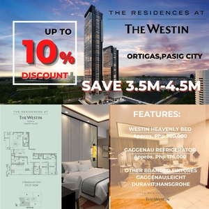 For sale 3 bedroom condo at The Residences at the Westin near San Miguel Corporation Ortigas Pasig City on Carousell