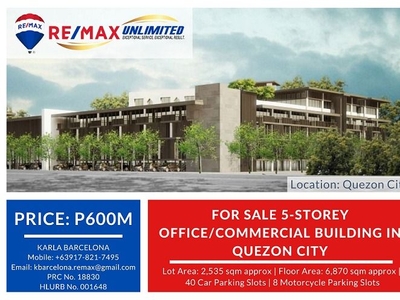FOR SALE 5-Storey Office/Commercial Building in Quezon City on Carousell