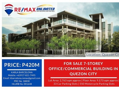 FOR SALE 7-Storey Office/Commercial Building in Quezon City on Carousell