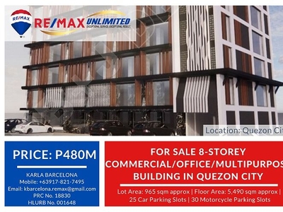 For Sale 8-storey Commercial/Office/Multipurpose Building in Quezon City on Carousell