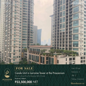FOR SALE: Condo Unit in Lorraine Tower at the Proscenium on Carousell