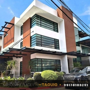 For Sale Fully Furnished 3 BR House in Mahogany Place Taguig City on Carousell