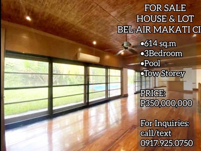 FOR SALE HOUSE AND LOT BEL AIR MAKATI CITY on Carousell