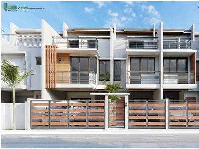 FOR SALE MODERN DESIGN THREE (3) STOREY TRIPLEX HOUSE AND LOT IN DBP VILLAGE on Carousell