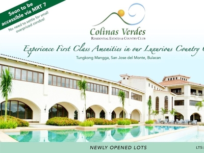 For Sale Newly Opened Lots in Colinas Verdes beside Ayala