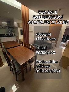 FOR SALE ONE BEDROOM ACACIA ESCALADES on Carousell