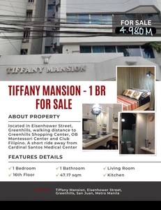 FOR SALE TIFFANY MANSION 1 BR on Carousell