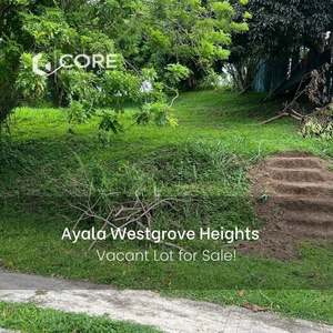 FOR SALE | Vacant Lot AYALA WESTGROVE HEIGHTS on Carousell