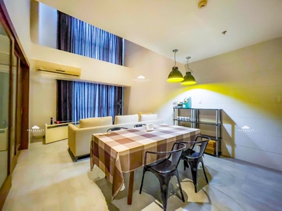 Fully furnished Loft type unit 2BR Condo for Sale in Quezon City at Aspire Tower on Carousell