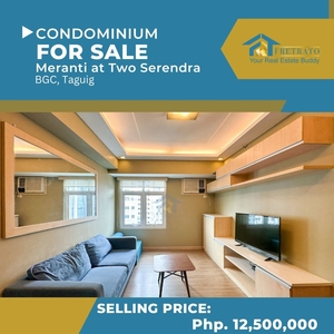 Good Deal 1 Bedroom Unit For Sale in Meranti at Two Serendra BGC Taguig on Carousell