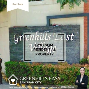 Greenhills East Residential Lot for Sale! San Juan City on Carousell