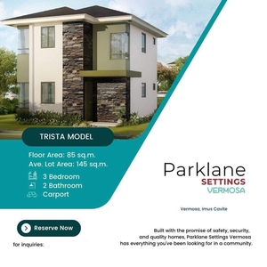 House and lot for sale in Cavite Imus Avida Vermosa Parklane near Ayala Alabang on Carousell