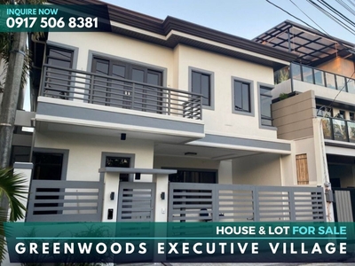 House and Lot FOR SALE in Greenwoods Executive Village on Carousell