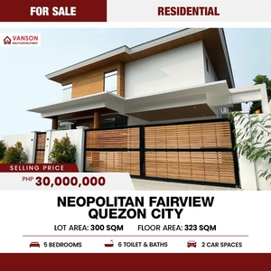 House and lot for sale in Neopolitan Fairview