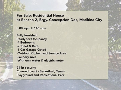 House and Lot For Sale Marikina on Carousell