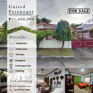 House & Lot For Sale @United Paranaque Subdivision on Carousell